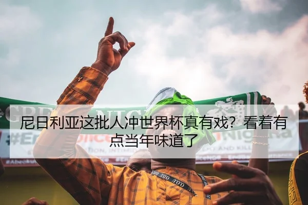 尼日利亚这批人冲世界杯真有戏？看着有点当年味道了